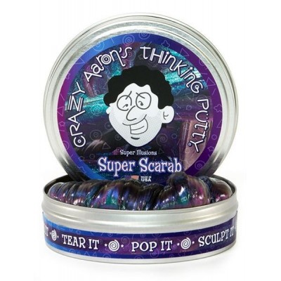Aarons Thinking Putty Super Illusions  Super Scarab