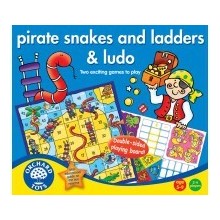 Orchard Toys Pirate Snakes And Ladders & Ludo Game