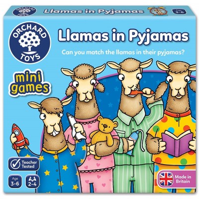 Orchard Toys mini games  llamas in pyjamas