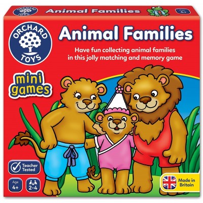 Orchard Toys mini games  Animal Families