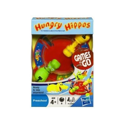 Hasbro Travel Hungry Hippos
