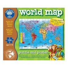 Orchard Toys World Map Jigsaw Puzzle & Poster