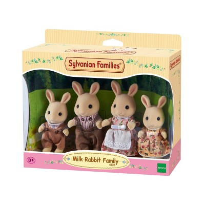 Sylvanian Families Milk Rabbit Family 4108