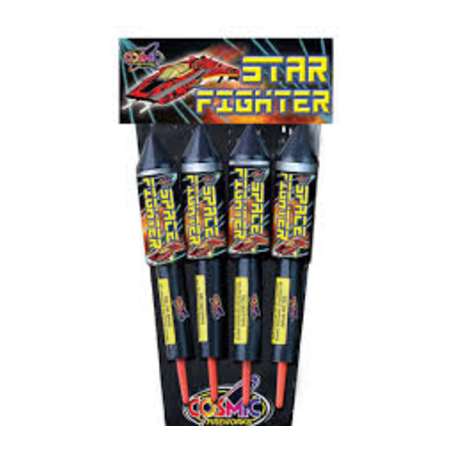 Star Fighter Rocket Pack (4 Pk) 1.3g