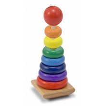 Melissa & Doug Rainbow Stacker Classic Toy