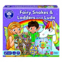 Fairy Snakes & Ladders and Ludo Board Game