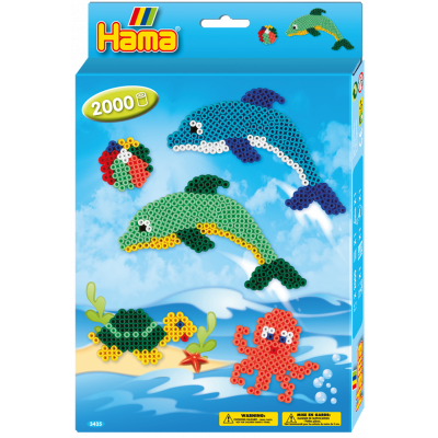 Hama Beads Dolphin Box set  3435