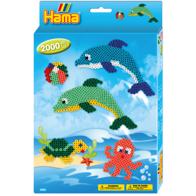 Hama Beads Dolphin Box set 3435 Hama Beads Dolphin Box set 3435