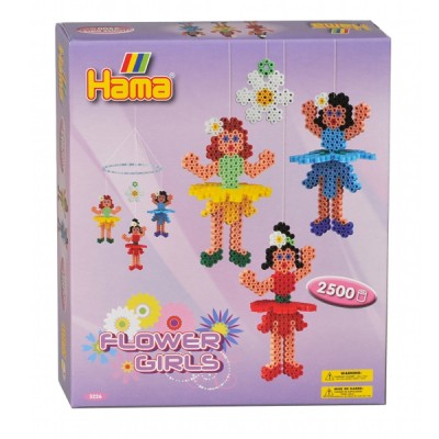 Hama Beads Flower Girls gift box 3226 Hama Beads Flower Girls gift box 3226
