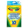 Crayola 10 Washable Fine Line Markers