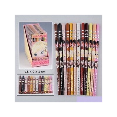 Top Model Skin & Hair Coloured Pencil Set