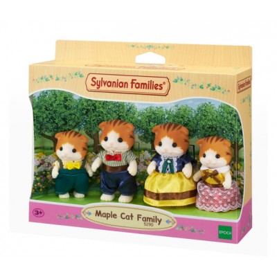 Sylvanian Families Maple Cat Family 5290