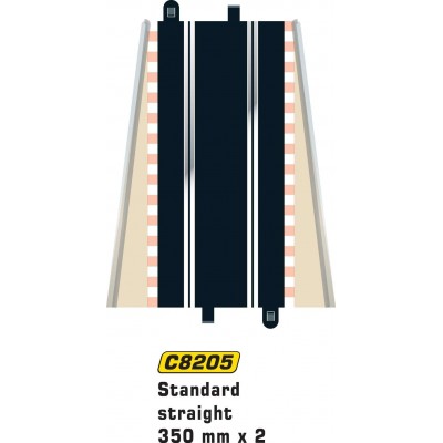 Sclalextric Standard Straight 350mm x 2 (C8205)