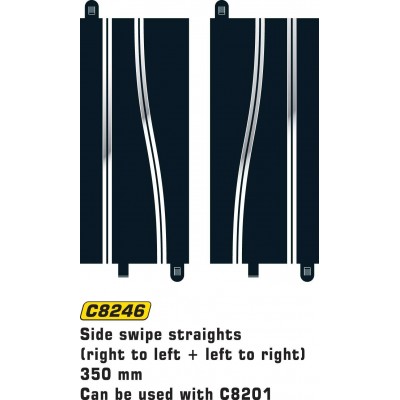 Scalextric Side Swipe Straights (C8246) Scalextric Side Swipe Straights (C8246)