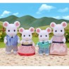 Sylvanian Families Marshmallow Mouse Family 5308