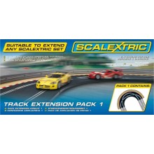 Scalextric Track Extension Pack 1- Racing Curve (C8510)