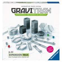 Extend your GraviTrax Starter Set with this excellent track pack with over 40 components.