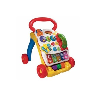 VTech Baby First Steps Baby Walker, Red