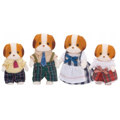 Sylvanian Families Chiffon Dog Family  (5000)