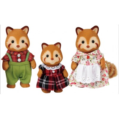 Sylvanian Families Red Panda Family 5215