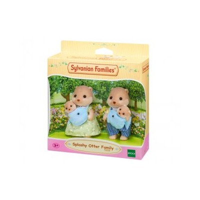 Sylvanian Families Splashy Otter Family 5359