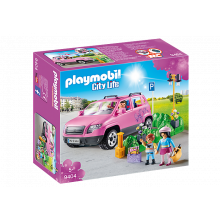 Playmobil Family Car With Parking Space 9404