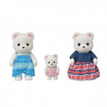 Sylvanian Families Polar Bear Family 3 Pack 5396