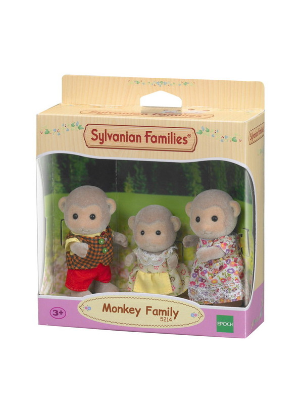 Sylvanian Familiesmonkey Family 3 Pk 5214