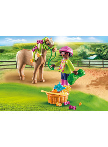 Playmobil Specials Plus Girl With Pony 70060