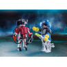 Playmobil Duo Pack Space Police Officer And Thief 70080