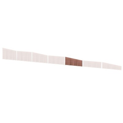 Hornby Brick Retain Walls Slope- Pack 3 (R8707) Hornby Brick Retain Walls Slope- Pack 3 (R8707)