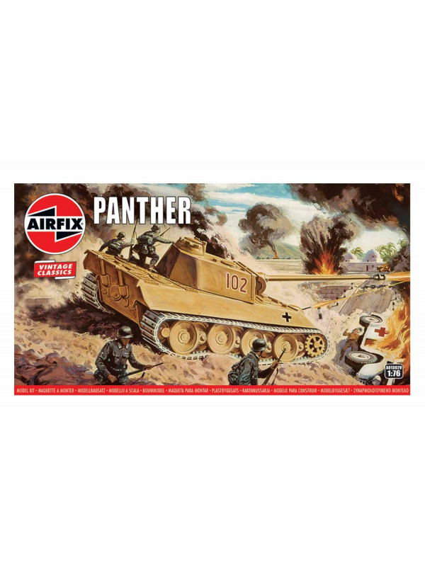 Airfix Model Kits Vintage Classics Panther Tank 1:76