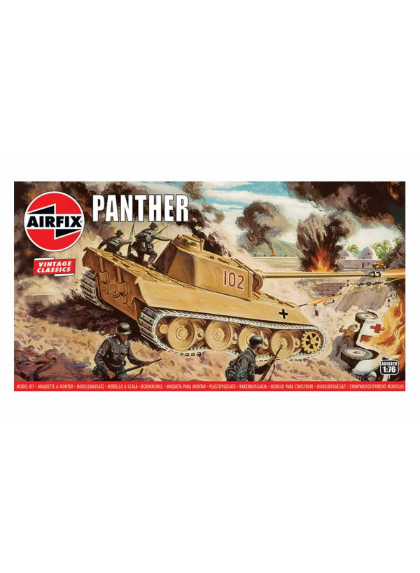 Airfix Model Kits Vintage Classics Panther Tank 1:76 Airfix Model Kits Vintage Classics Panther Tank 1:76