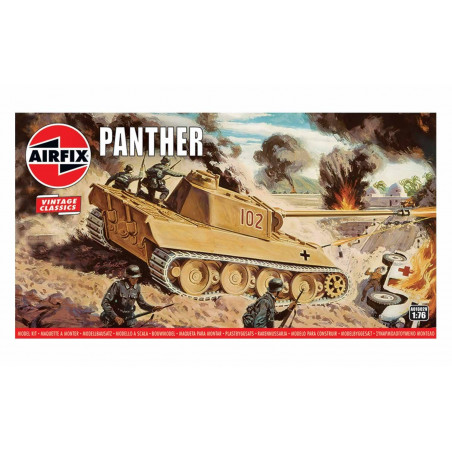 Airfix Model Kits Vintage Classics Panther Tank 1:76