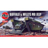 Airfix Vintage Classics Buffalo Willys Mb Jeep