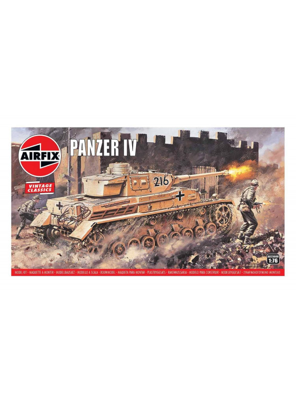 Airfix Vintage Classics - Panzer Iv F1/F2 1:76