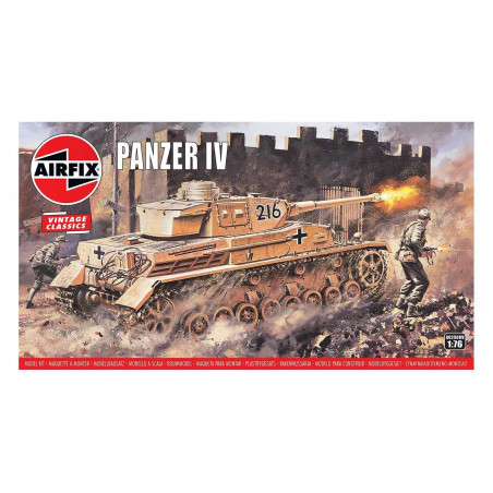 Airfix Vintage Classics - Panzer Iv F1/F2 1:76