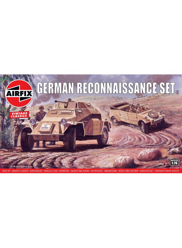 Airfix Vintage Classics German Reconnaisance Set 1:76