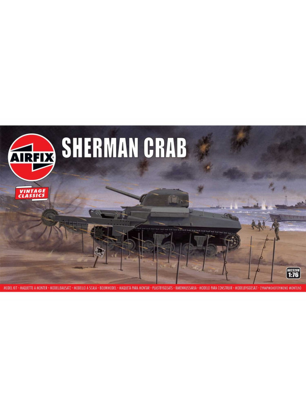 Airfix Vintage Classics Sherman Crab 1:76 Airfix Vintage Classics Sherman Crab 1:76