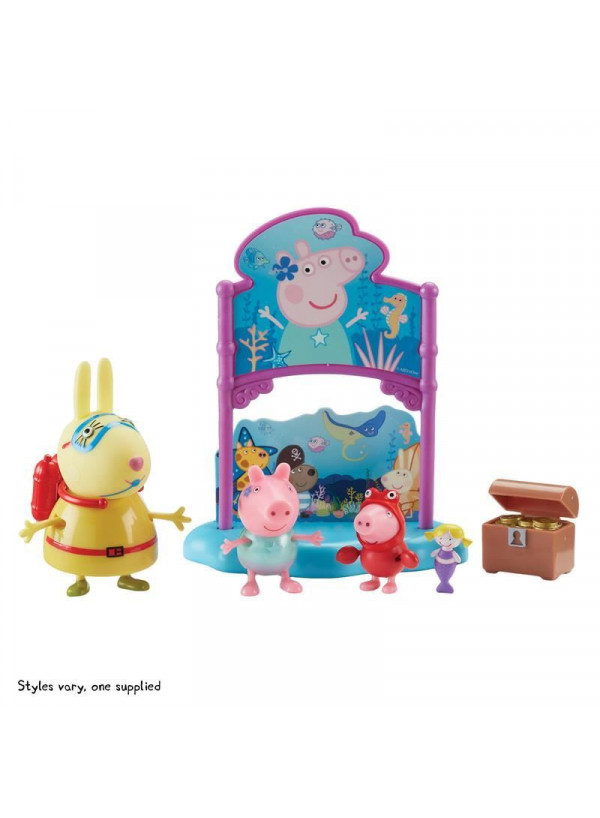 Peppa Pig Themed Playset - Peppa's Under The Sea Party Peppa Pig Themed Playset - Peppa's Under The Sea Party