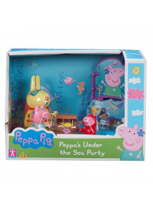 Peppa Pig Themed Playset - Peppa's Under The Sea Party