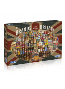 1000 PIECE JIGSAW PUZZLE Gibsons The Brands That Built Britain 