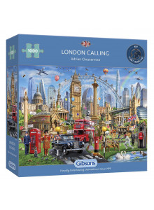 Gibsons Londons Calling 1000 Piece Jigsaw Puzzle