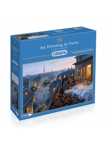 Gibsons Evening In Paris 1000 Piece Jigsaw Puzzle