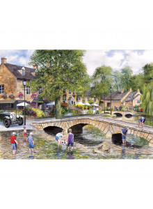 Gibsons Bourton On The Water 1000 Piece Jigsaw Puzzle 1000 Piece Jigsaw Puzzle