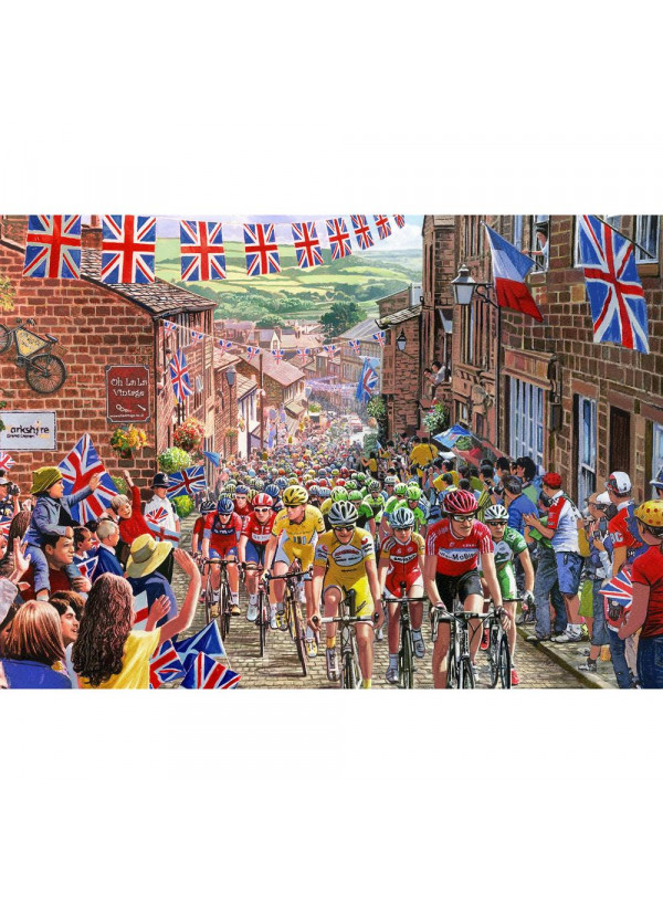 Gibsons Le Tour De Yorkshire 1000 Piece Jigsaw Puzzle 1000 Piece Jigsaw Puzzle