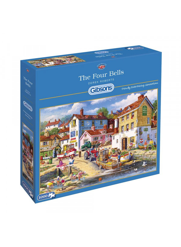 Gibsons The Four Bells 1000 Piece Jigsaw Puzzle 1000 Piece Jigsaw Puzzle