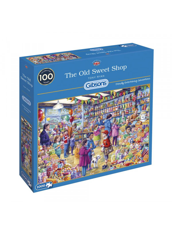 Gibsons The Old Sweet Shop 1000 Piece Jigsaw Puzzle 1000 Piece Jigsaw Puzzle
