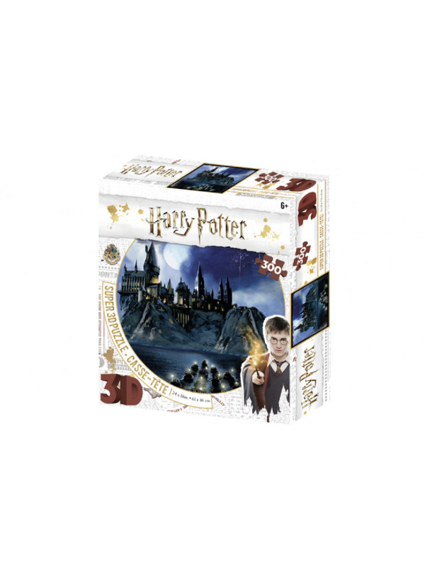Harry Potter 3d Puzzle Hogwarts 300 Pcs Jigsaw