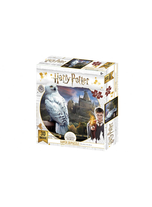 Harry Potter 3d Puzzle Hedwig 300 Pcs Jigsaw